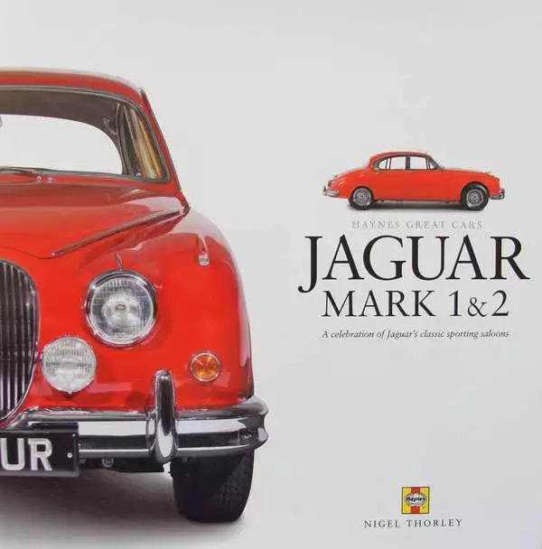 LIVRE/BOOKS : JAGUAR MARK 1 & 2 (voiture de collection,daimer,2,5 litre V8)