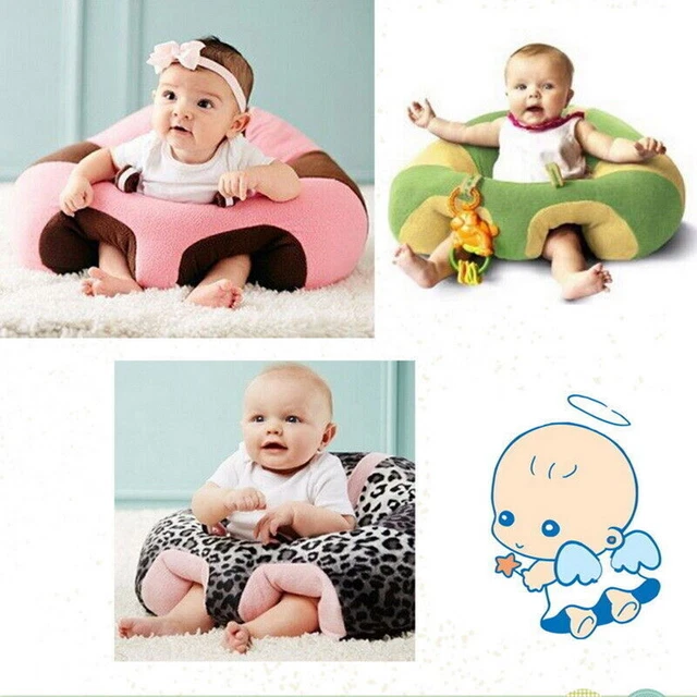 Baby Sessel Sitzkissen Sitzsack auf Weichem Unterstützung Sofa Plüsch Kissen JO