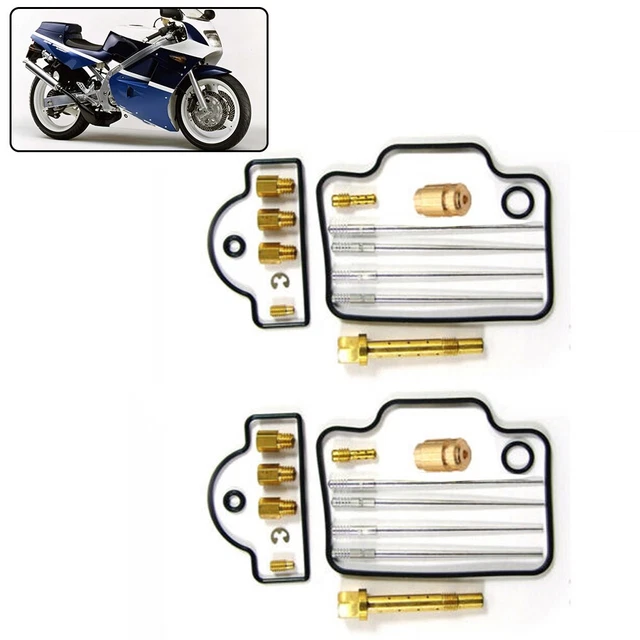RGV250 VJ21/VJ22 Carburetor Repair Rebuild Kits - 2 Complete Kits With Jets & Parts