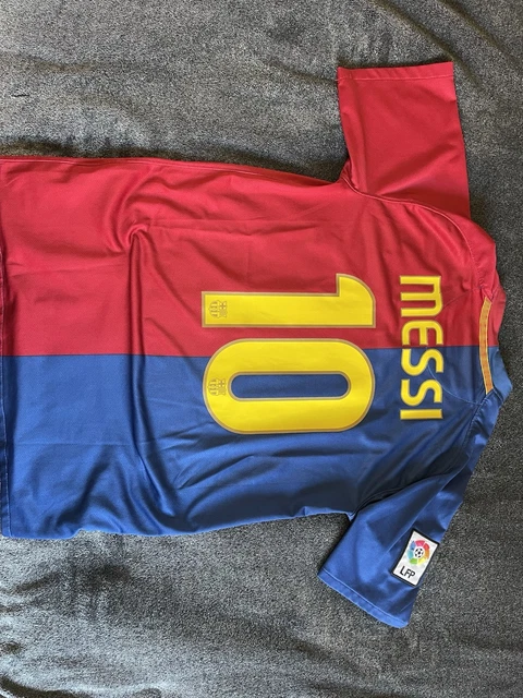 Maglia da trasferta firmata da Lionel Messi per il Barcellona 2007/08
