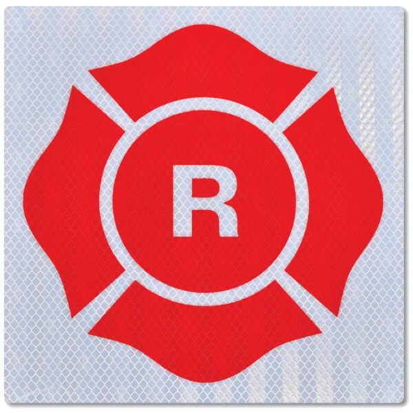 "R", aluminio, 1/Cada National Marker Company National" letrero de armadura NMC™ Florida