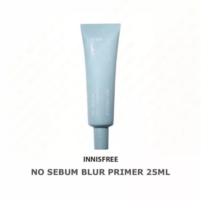 Innisfree No Sebum Blur Primer 25ml New Create Smooth Skin Texture Fresh Soft