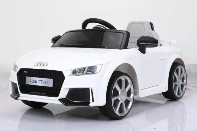 AUDI TT RS Kids Electric Car Ride On 6v Battery w RC Parental