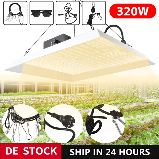 TS 2000 LED Grow Light Vollspektrum Pflanzenlampe Zimmerpflanzen ...