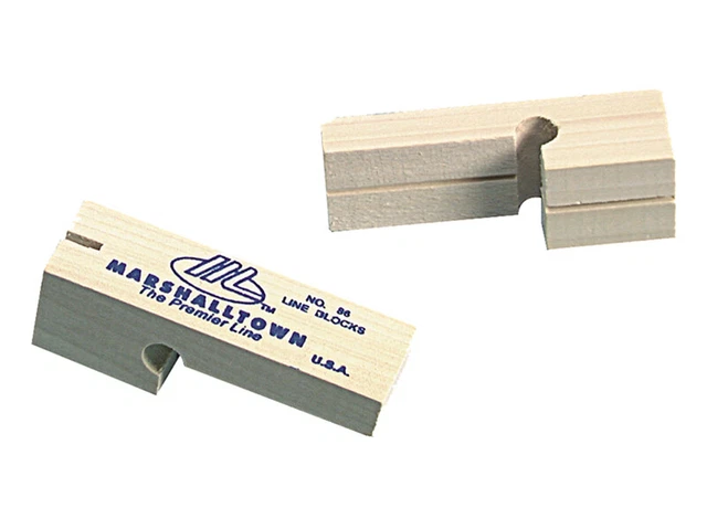 Marshalltown M / T86 86 Bois Dur Ligne Blocs (Paquet 2)