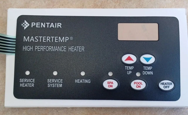 Pentair 472610Z MasterTemp Switch Membrane Replacement Pad 250 300 350 400 Pool
