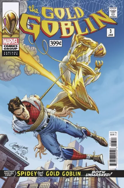 Gold Goblin #3 J Scott Campbell Spider-Man Homage Variant (Nm) 2022 Marvel