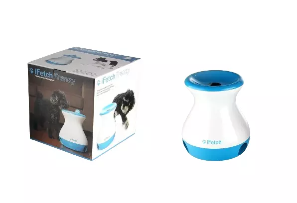 Juguete iFetch Frenzy Fetch para perros - lanzamiento de pelota no electrónico casa