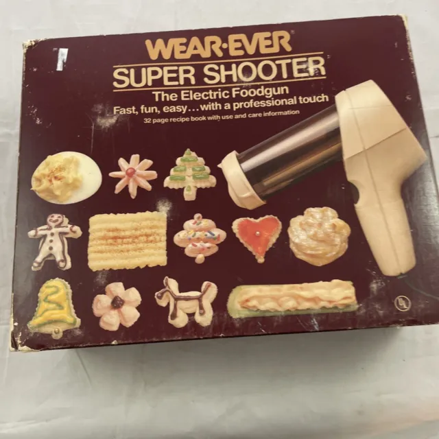 Pistola de comida eléctrica Wear-Ever Super Shooter 70123 prensa de galletas fabricante de dulces usador