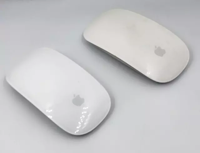2x Genuine Apple Magic Mouse Wireless Bluetooth - A1296 - Spares or Repair