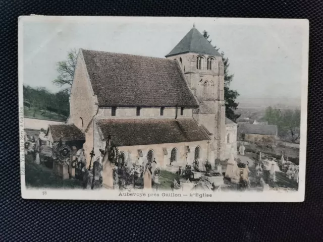 CPA 27 Aubevoye près Gaillon - L'Eglise