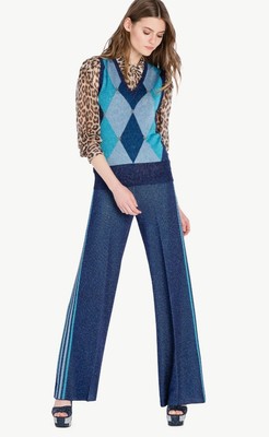 TWINSET Pantalone ricamato Twin set Simona Barbieri  tg 42 