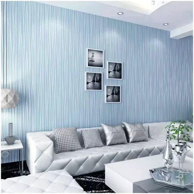 Solid Color Peel and Stick Wallpaper Removable Waterproof Textured Wallpaper Vin
