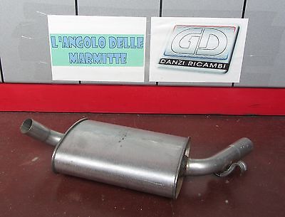 VOLKSWAGEN GOLF 1.6 1993-1998 SCARICO CENTRALE BOX VW249 ABU AEA AEE 