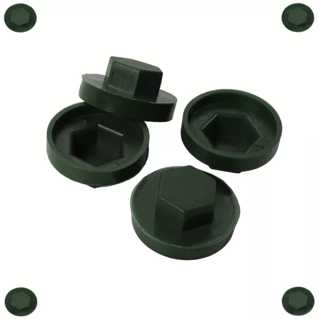 Abdeckkappen für Fassadenbauschrauben mit 16mm EPDM div. RAL Farben