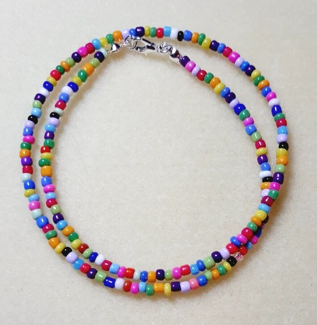 thumbnail image 2 of Natural Black Hematite Round Bead Necklace - 6/8/10mm, Handmade, Nickel-Free 2 of 4