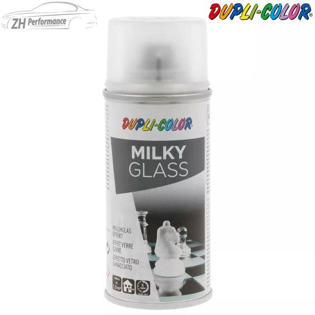 6x DOBLE COLOR vidrio lechoso blanco incoloro efecto vidrio lechoso 150ml 2