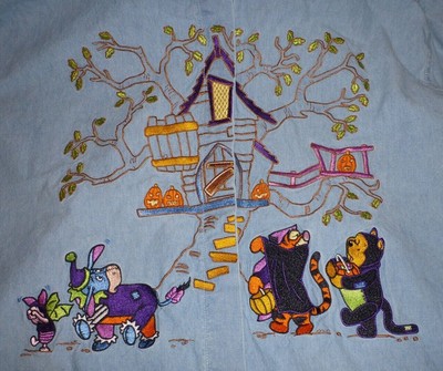 vintage winnie the pooh halloween shirt