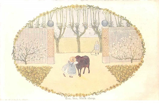 Illustrator - n°61596 - H. Willebeek Le Mair - Our old nursery Rhymes - Baa