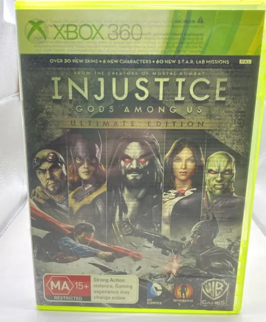  Injustice: Gods Among Us Ultimate Edition - Xbox 360 : Whv  Games: Video Games