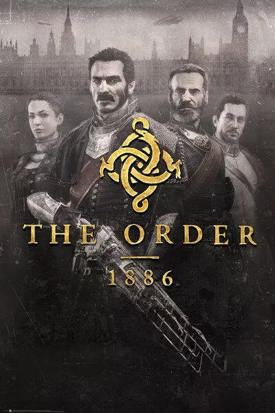 91052 THE ORDER 1886 GAMING GAME COVER Wall Print Poster AU