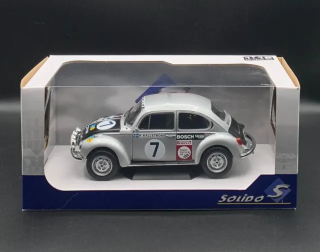 1:18 Solido Volkswagen Beetle 1303 #7 - Rally Acropole - 1973 - Ref: S1800503