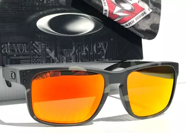 NEW Oakley HOLBROOK Multicam w POLARIZED Galaxy Jade Mirror Lens Sunglass  9102