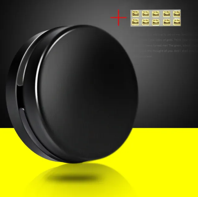 Metal Portable Mini Round Hard Storage Case Bag for Earphone Headphone