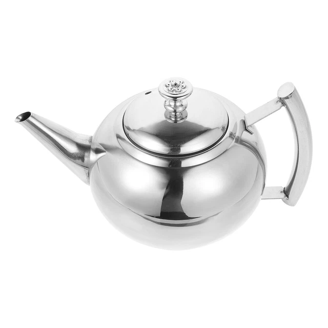 Hot Water Kettle Stainless Steel Teapot Portable Camping Heater Heating