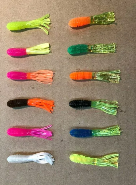 1.5 Crappie Ringer 100 pk, Choose Color, 1.75 Jigs, Ringed