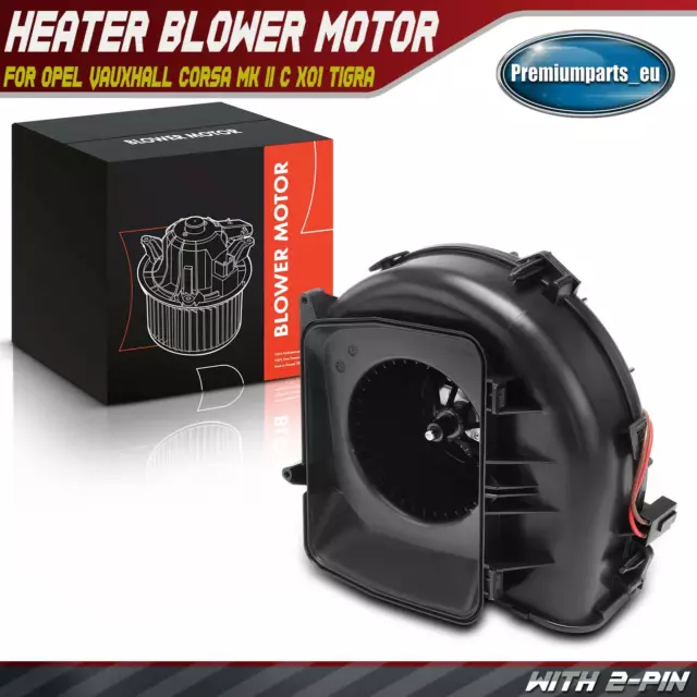 Heater Blower Motor Fan for Opel Vauxhall Corsa Mk II C X01 Tigra X04 1845205