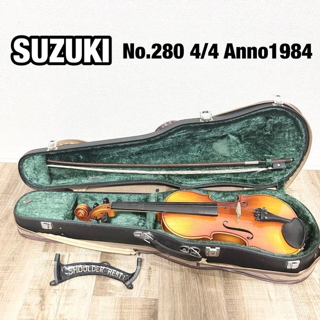 これだ　SUZUKI バイオリン NO280 4/4 anno1980 SUZUKI VIOLIN NO280 1/4 1987 with case and bow from japan