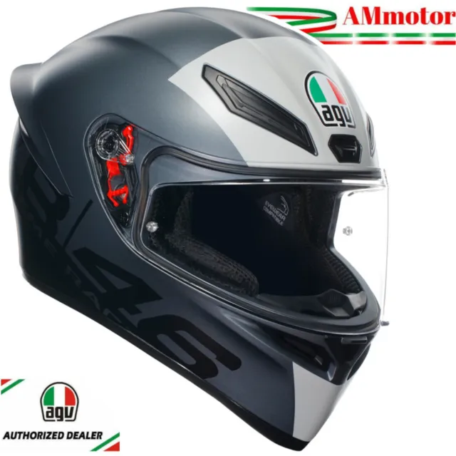 Casque Agv K1 S LIMIT 46 Intégral De Moto Taille M 57 58 HELMET E02206