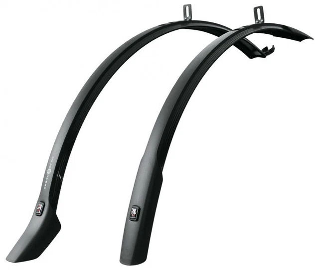 SKS Velo 42 Urban Fahrrad-Schutz-/Steckblech Set mit Streben für 28 Zoll - 10998