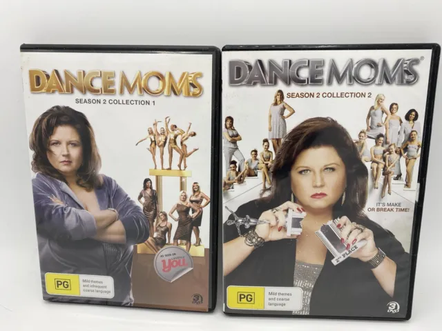 DANCE MOMS: SEASON 2 Collections 1&2 Dvd Uk Compatible