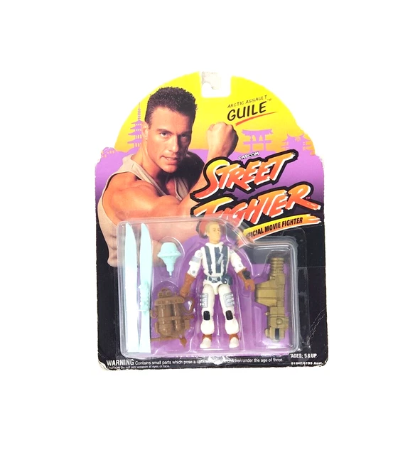 GUILE Action Figure Arctic Assault Street Fighter Movie Capcom Hasbro 1994
