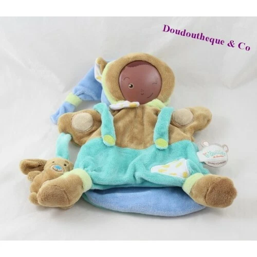 Doudou marionnette lapin DOUDOU ET COMPAGNIE Bouilles de doudou DC2408 (DOU)
