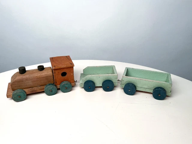 Parc enfant pliable en bois années 60/70