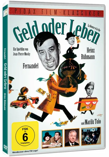 Geld oder Leben - Ein Film von Jean-Pierre Mocky DVD Heinz Rühmann 1966