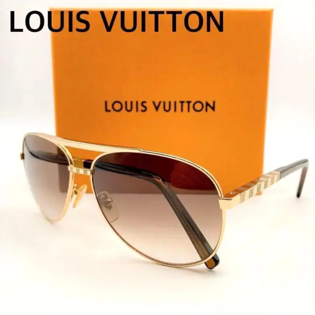 Louis Vuitton Sunglasses Eyeglasses Eyewear Attitude Pilote Z0340U 140 Men  Q1390