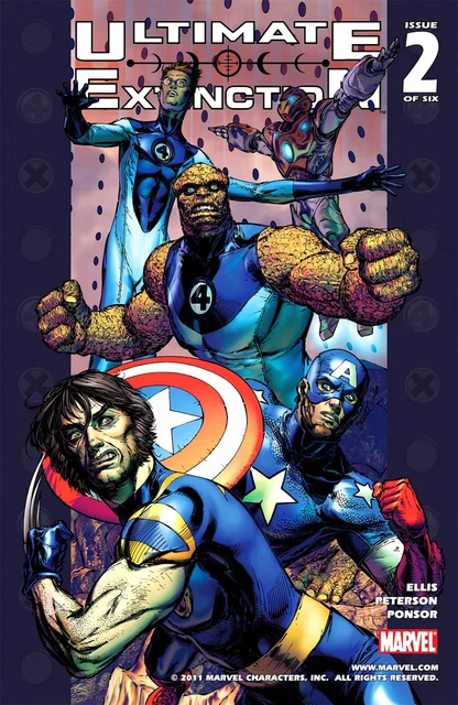 Marvel Comics Ultimate Extinction #2 Modern Age 2006