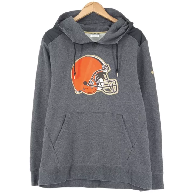 Nike NFL Grigio Felpa con Cappuccio Maglione Uomo Taglia XL