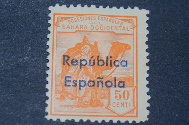 Sahara 1931-1935 Dromedario E Indigena Edifil 44B** Sin Fijasellos