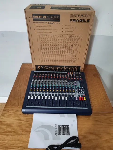 soundcraft Mfx 12 analogue Sound mixer