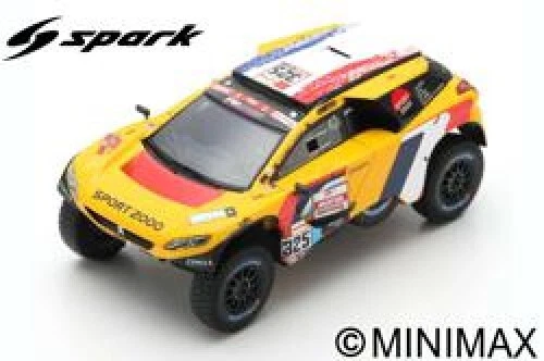 1:43 Spark Peugeot 3008 Dkr Maxi #333 Rally Dakar 2019 J.P