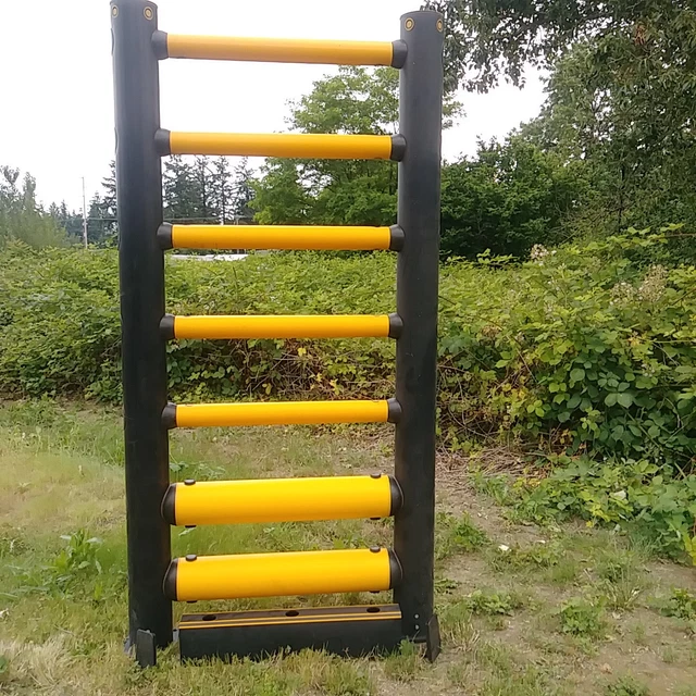 A-Safe Pallet Rack Guard. Block an aisle, Put on back side of pallet rack