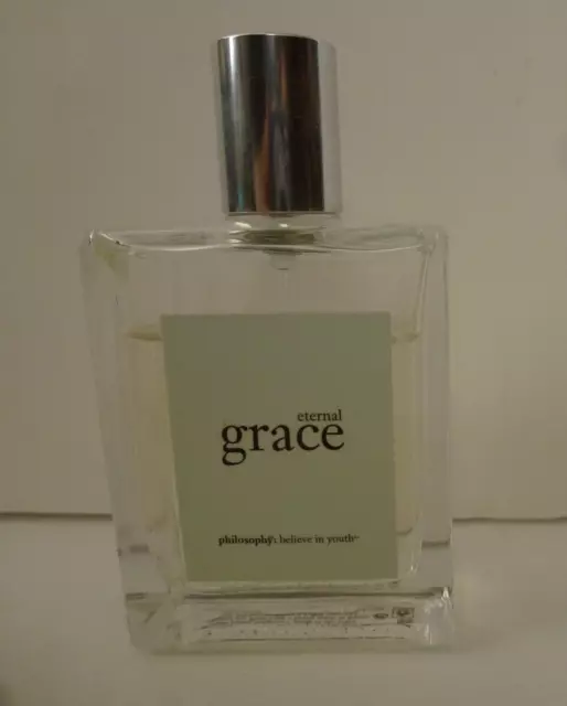 PHILOSOPHY ETERNAL GRACE SPRAY Fragrance Perfume Eau De Toilette 2 OZ-3/4 FULL