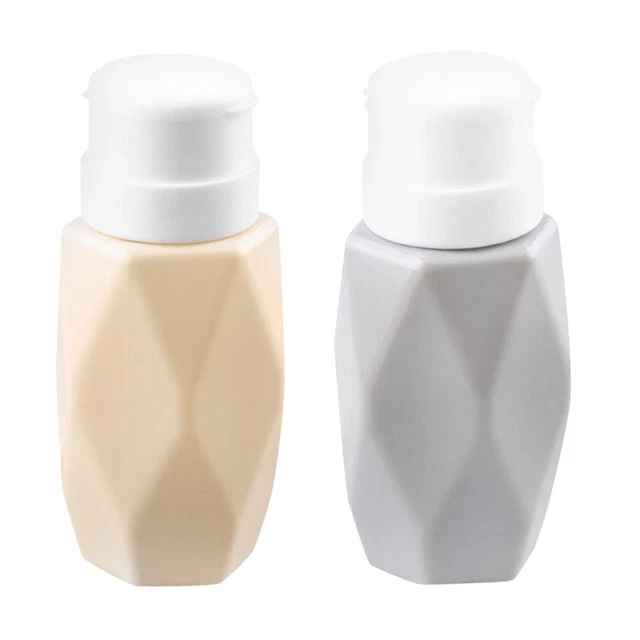 2 pz bottiglia dispenser vuota vuota dispenser bottiglie pompa rimozione trucco