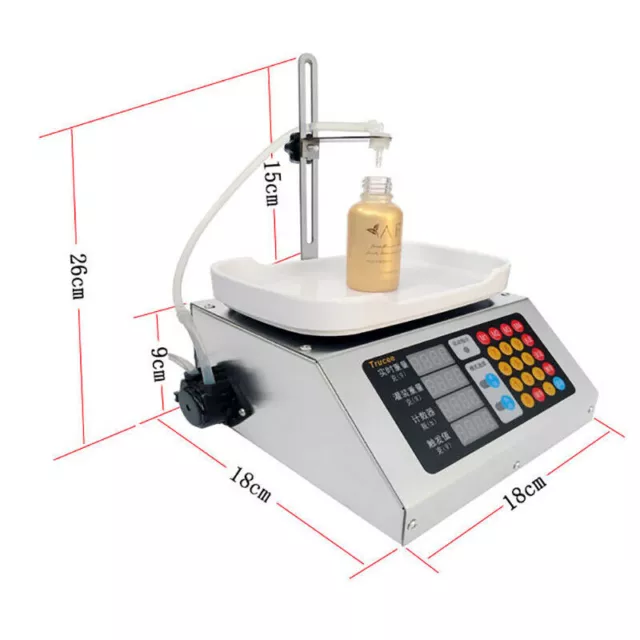 50ML Micro Filling Machine Weighing Liquid Quantitative Dispensing Dosing Device