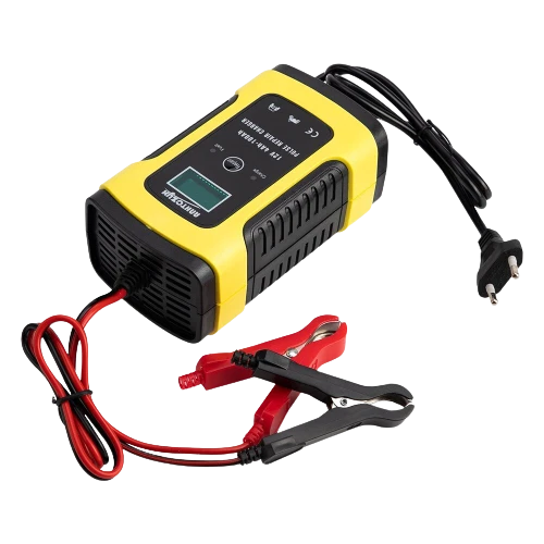 Chargeur De Batterie Plomb Voiture Intelligent Rapide Auto Moto 6A 12V Ecran LCD